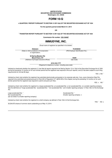 Thumbnail LifeMD 10-Q Quarterly Report FY2014 