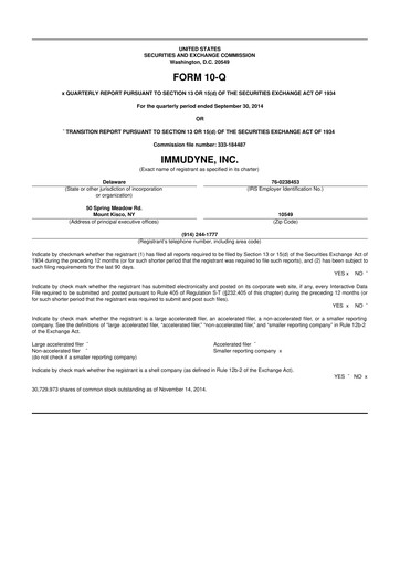 Thumbnail LifeMD 10-Q Quarterly Report FY2014 