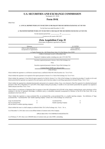 Thumbnail Aadi Bioscience 10-K Annual Report 2014