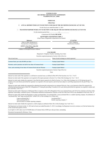 Thumbnail Exela Technologies
 10-K Annual Report 2014