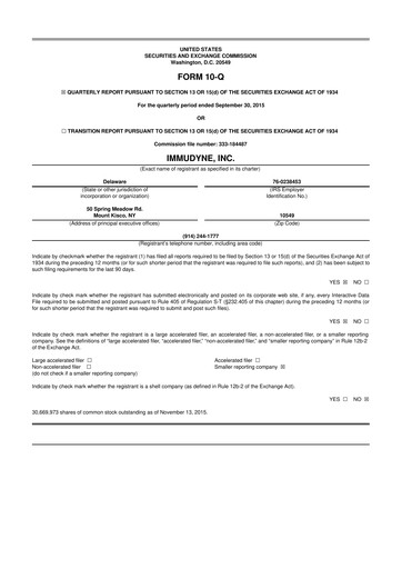 Thumbnail LifeMD 10-Q Quarterly Report FY2015 