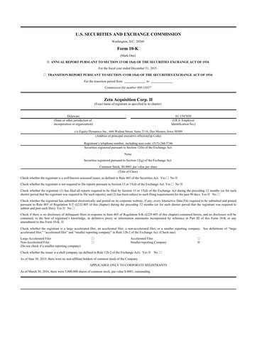 Thumbnail Aadi Bioscience 10-K Annual Report 2015