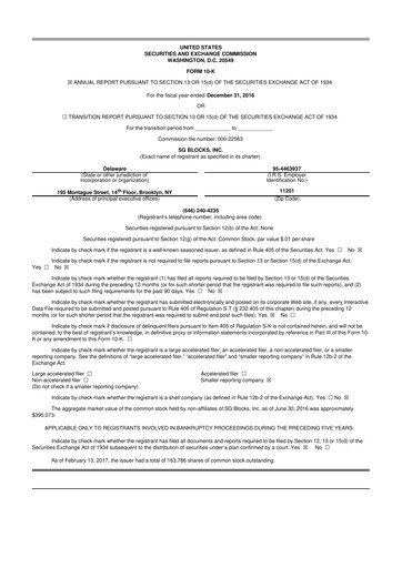 Thumbnail Safe & Green Holdings 10-K Annual Report 2016