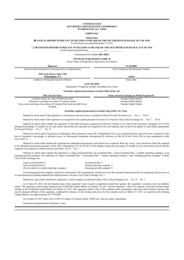 Thumbnail International Money Express 10-K Annual Report 2016