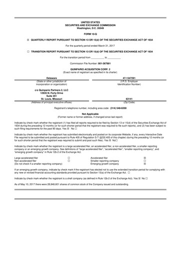 Thumbnail Exela Technologies
 10-Q Quarterly Report FY2017 