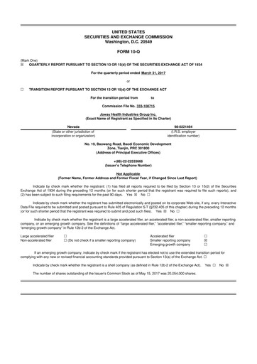 Thumbnail Idaho Copper Corporation 10-Q Quarterly Report FY2017 