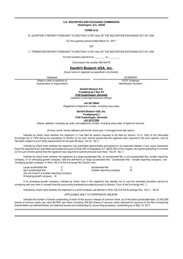 Thumbnail Lunai Bioworks 10-Q Quarterly Report FY2017 
