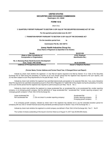Thumbnail Idaho Copper Corporation 10-Q Quarterly Report FY2017 