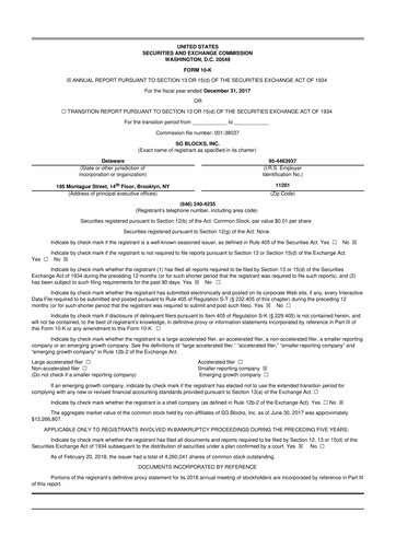 Thumbnail Safe & Green Holdings 10-K Annual Report 2017