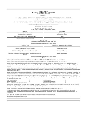 Thumbnail International Money Express 10-K Annual Report 2017