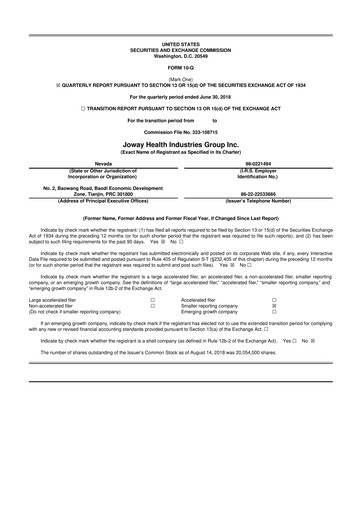 Thumbnail Idaho Copper Corporation 10-Q Quarterly Report FY2018 