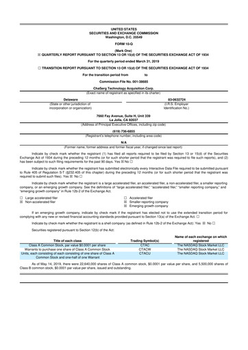 Thumbnail Grid Dynamics 10-Q Quarterly Report FY2019 