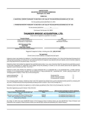 Thumbnail Repay Holdings 10-Q Quarterly Report FY 