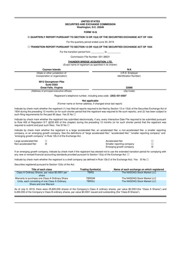 Thumbnail Repay Holdings 10-Q Quarterly Report FY 