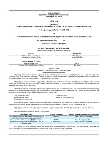 Thumbnail Alta Equipment Group 10-Q Quarterly Report FY2019 