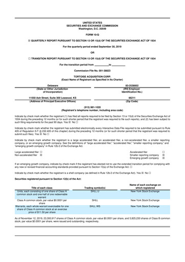 Thumbnail Hyliion 10-Q Quarterly Report FY2019 