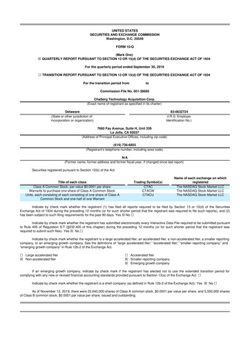 Thumbnail Grid Dynamics 10-Q Quarterly Report FY2019 