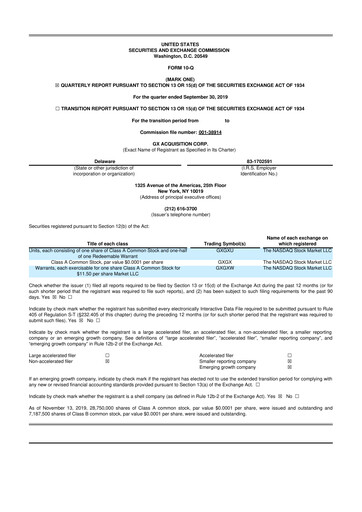 Thumbnail Celularity 10-Q Quarterly Report FY2019 