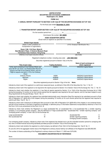 Thumbnail Triller Group 10-K Annual Report 2019