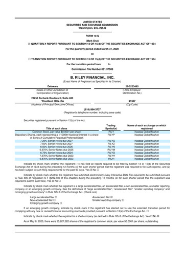 Thumbnail BRC Group Holdings 10-Q Quarterly Report FY2020 