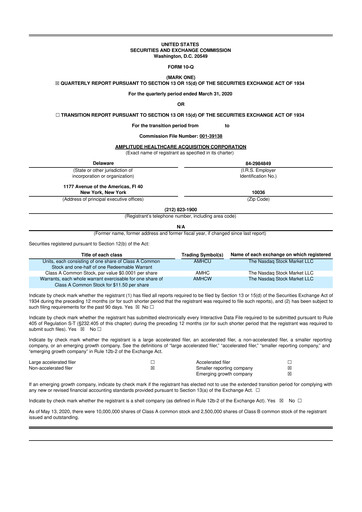 Thumbnail Jasper Therapeutics 10-Q Quarterly Report FY2020 