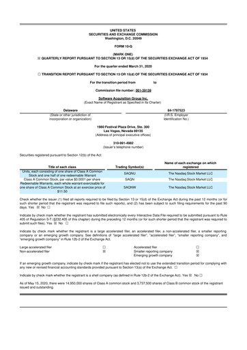 Miniature CuriosityStream 10-Q Rapport trimestriel 2020 