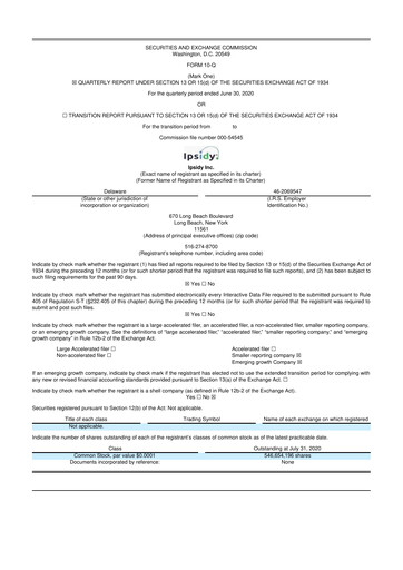 Thumbnail authID 10-Q Quarterly Report FY2020 