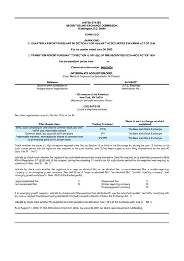Thumbnail Aeva Technologies 10-Q Quarterly Report FY2020 