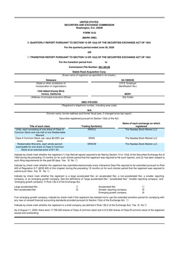 Thumbnail Momentus Inc. 10-Q Quarterly Report FY2020 