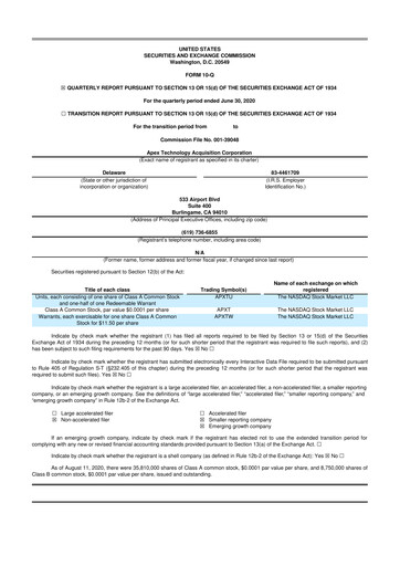 Thumbnail AvePoint 10-Q Quarterly Report FY2020 