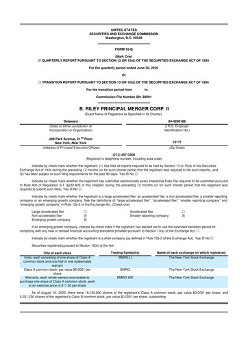 Thumbnail Eos Energy Enterprises 10-Q Quarterly Report FY2020 