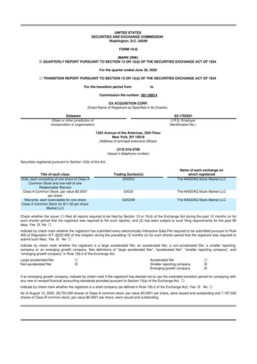Thumbnail Celularity 10-Q Quarterly Report FY2020 