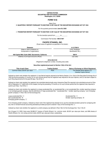 Thumbnail Alto Ingredients 10-Q Quarterly Report FY2020 