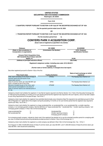 Thumbnail Advantage Solutions 10-Q Quarterly Report FY2020 