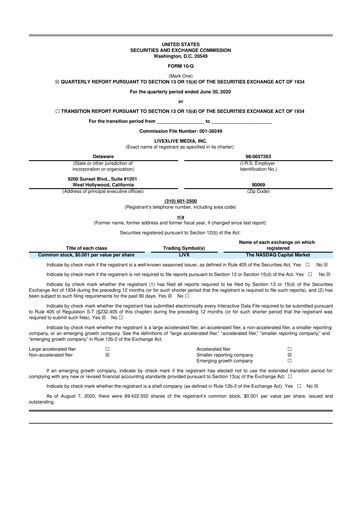Thumbnail LiveOne 10-Q Quarterly Report FY2021 