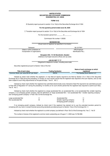 Thumbnail Neonode 10-Q Quarterly Report FY2020 