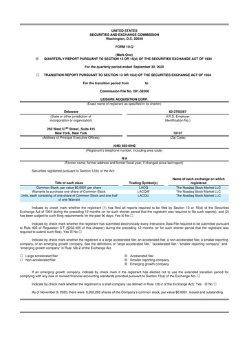 Thumbnail Ensysce Biosciences 10-Q Quarterly Report FY2020 