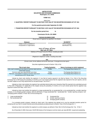 Thumbnail Microvast 10-Q Quarterly Report FY2020 