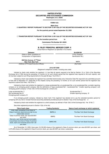 Thumbnail Eos Energy Enterprises 10-Q Quarterly Report FY2020 