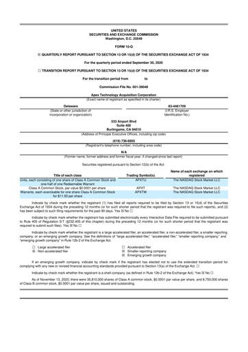 Thumbnail AvePoint 10-Q Quarterly Report FY2020 