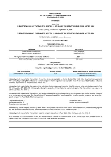 Thumbnail Alto Ingredients 10-Q Quarterly Report FY2020 
