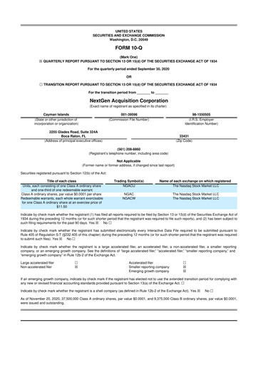 Thumbnail Xos, Inc. 10-Q Quarterly Report FY2020 