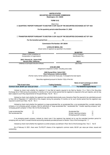 Thumbnail LiveOne 10-Q Quarterly Report FY2021 