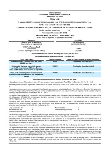 Thumbnail SkinHealth Systems 10-K Annual Report 2020