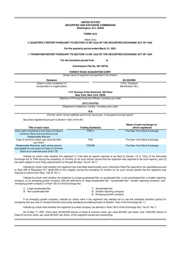 Thumbnail The Beachbody Company 10-Q Quarterly Report FY2021 