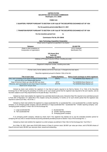 Thumbnail AvePoint 10-Q Quarterly Report FY2021 