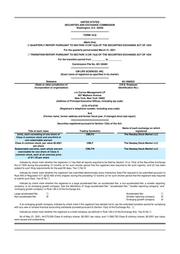 Miniature GeneDx Holdings 10-Q Rapport trimestriel 2021 