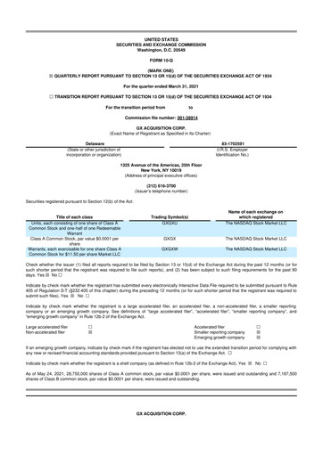 Thumbnail Celularity 10-Q Quarterly Report FY2021 