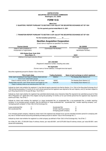 Thumbnail Xos, Inc. 10-Q Quarterly Report FY2021 