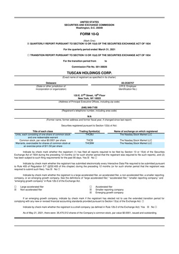 Thumbnail Microvast 10-Q Quarterly Report FY2021 